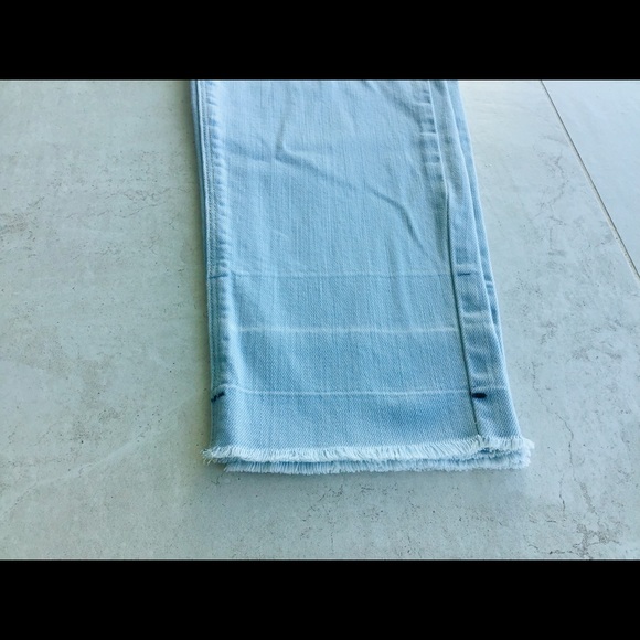 Cello High Rise Boyfriend Jeans - Light Blue Wash - Picture 4 of 5